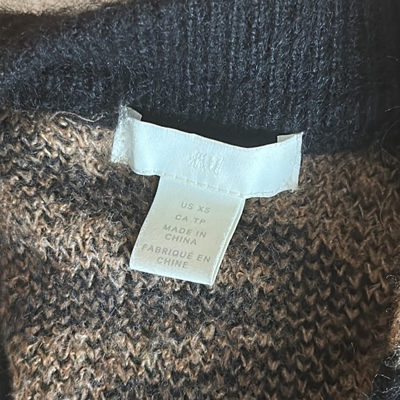 H&M Zebra Print Jacquard-knit Cardigan - Picture 5 of 5